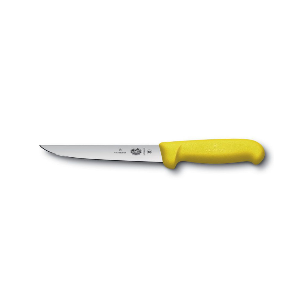 Кухонный нож Victorinox Fibrox Boning 15 см Yellow (5.6008.15)