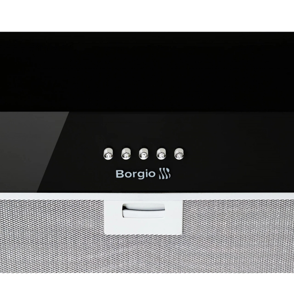 Витяжка кухонна Borgio BBI (TR) 5840 black glass MU 850 (РН016564) зображення 4