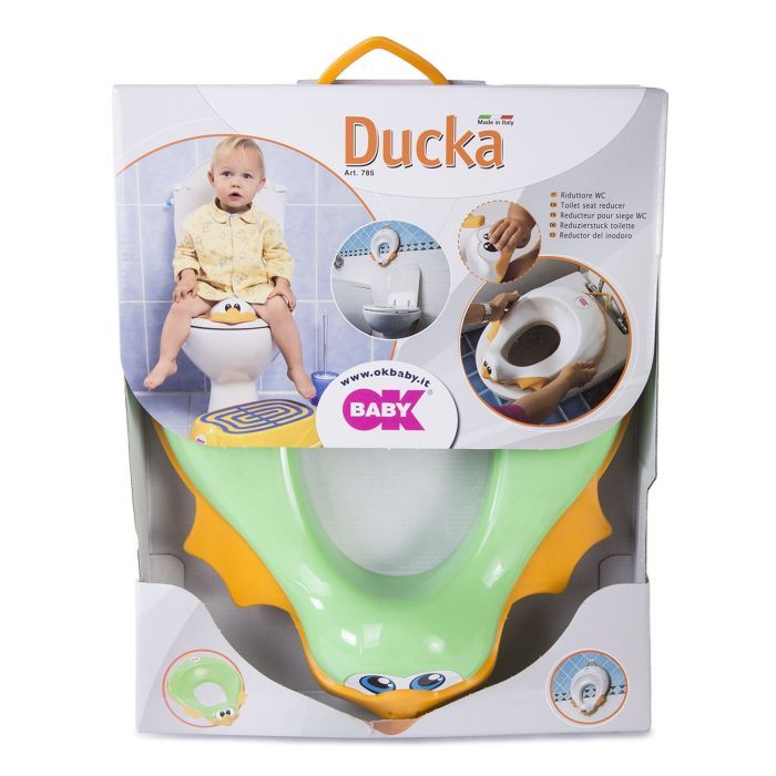 Накладка на унітаз Ok Baby Ducka анатомічної форми Салатова (37854430) зображення 7