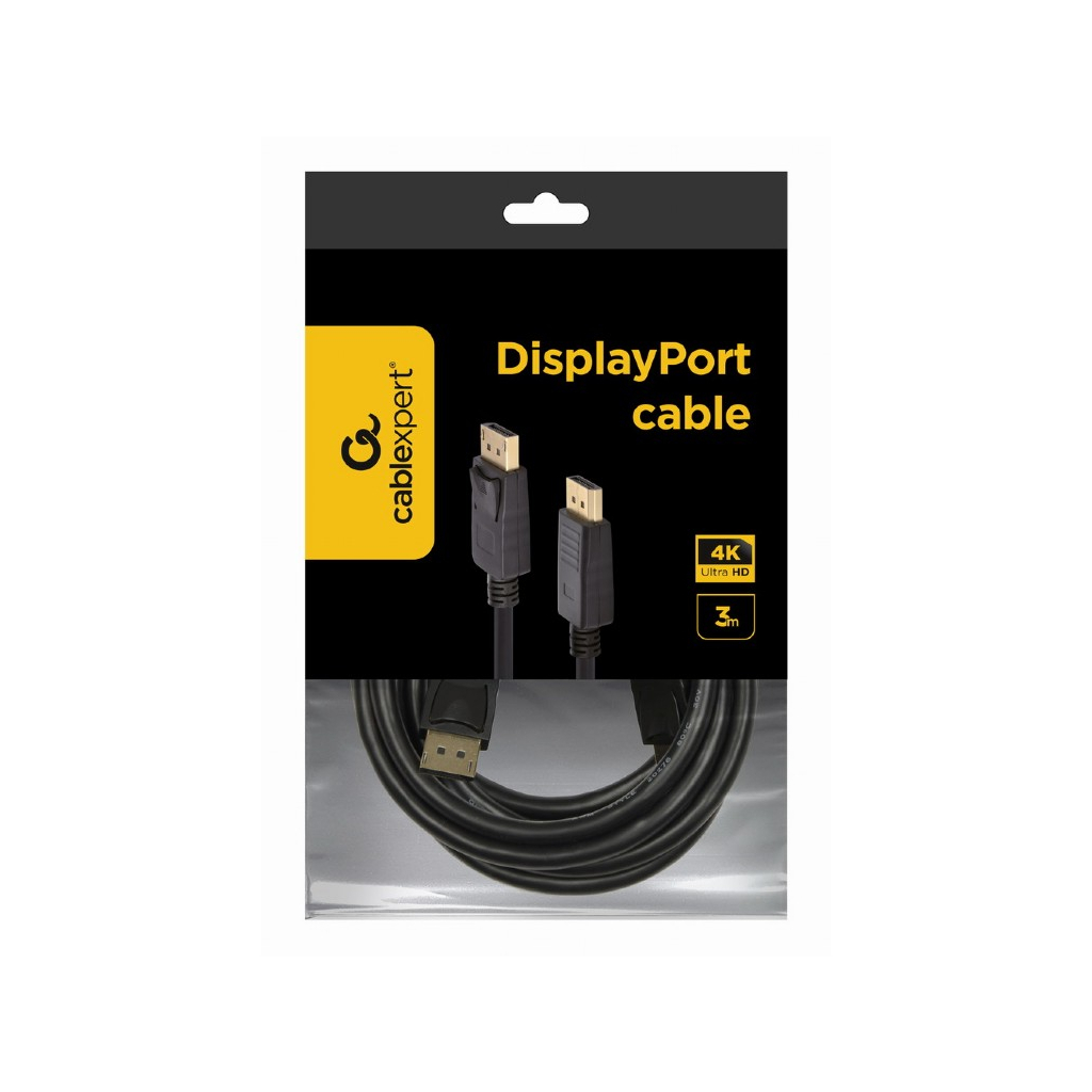 Кабель мультимедийный DisplayPort to DisplayPort 5.0m V1.2 Cablexpert (CC-DP2-5M) изображение 3