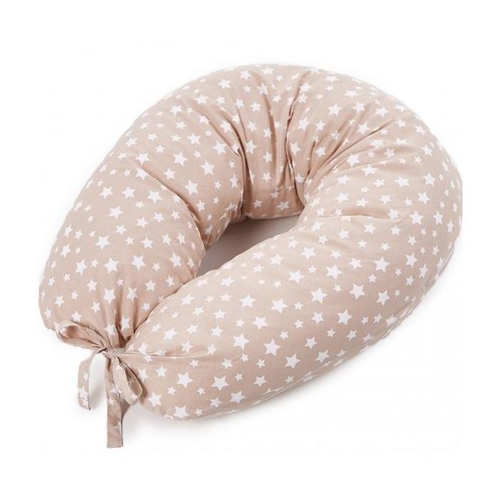 Подушка Верес для кормления Smiling animals beige 165х70 (301.09)