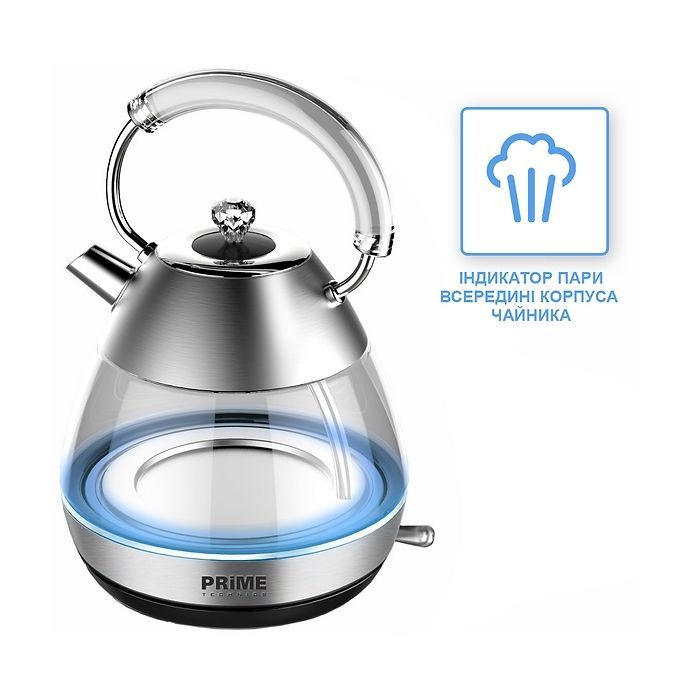Електрочайник PRIME Technics PKG 1795 S зображення 2