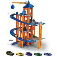 Игровой набор Majorette Авто центр 5 уровней 5 машин моторизованный лифт (2059987) изображение 5