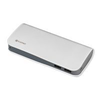 Батарея универсальная PLATINET 15000mAh Input 5V/2.1A, Output 5V/2.1A&1.0A, White (PMPB15LW / 43715)