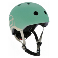Photos - Bike Helmet Scoot & Ride Шолом Scoot&Ride LED 45-51 см XXS/XS Forest  SR-181206-F (SR-181206-FOREST)