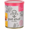 Консервы для собак Pet Chef паштет с курицей 360 г (4820255190242)