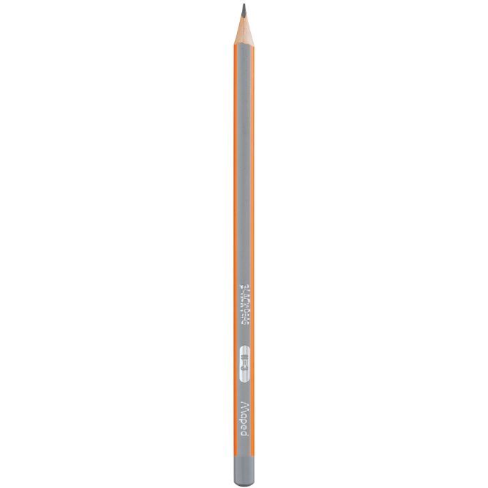 Карандаш графитный Maped BLACK PEPS, HB, без ластика (MP.850021)