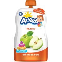 Детское пюре Агуша Яблоко 90г (4823063115971)