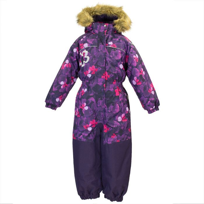 Комбинезон детский Huppa CHLOE 1 36190130 лилoвый с принтом 116 (4741468713984)