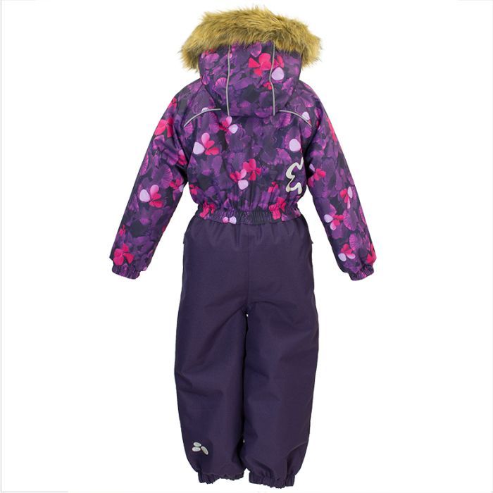 Комбинезон детский Huppa CHLOE 1 36190130 лилoвый с принтом 116 (4741468713984) изображение 2