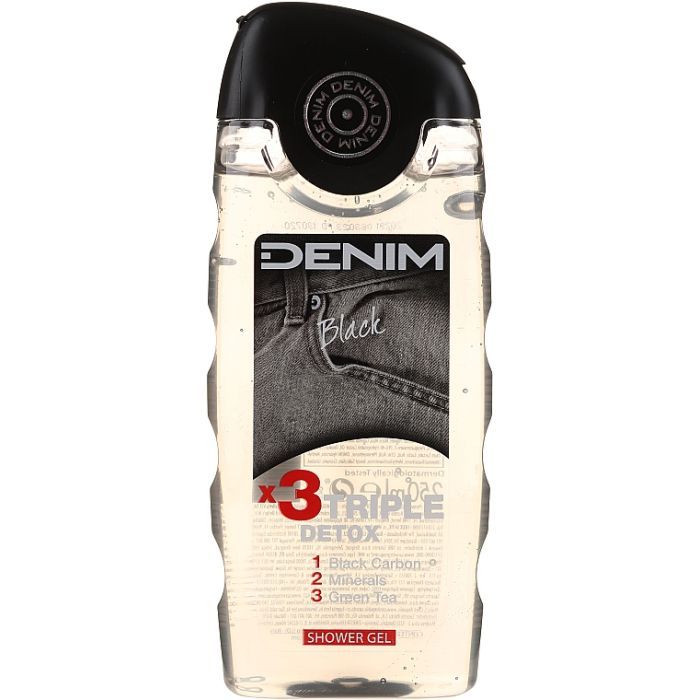 Гель для душа Denim Black тройной детокс 400 мл (8008970038032)