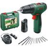 Шуруповерт Bosch EasyDrill 1200, 12В, 2х1.5Ач, ЗУ, набор сверл и бит, кейс (0.603.9D3.007) изображение 2
