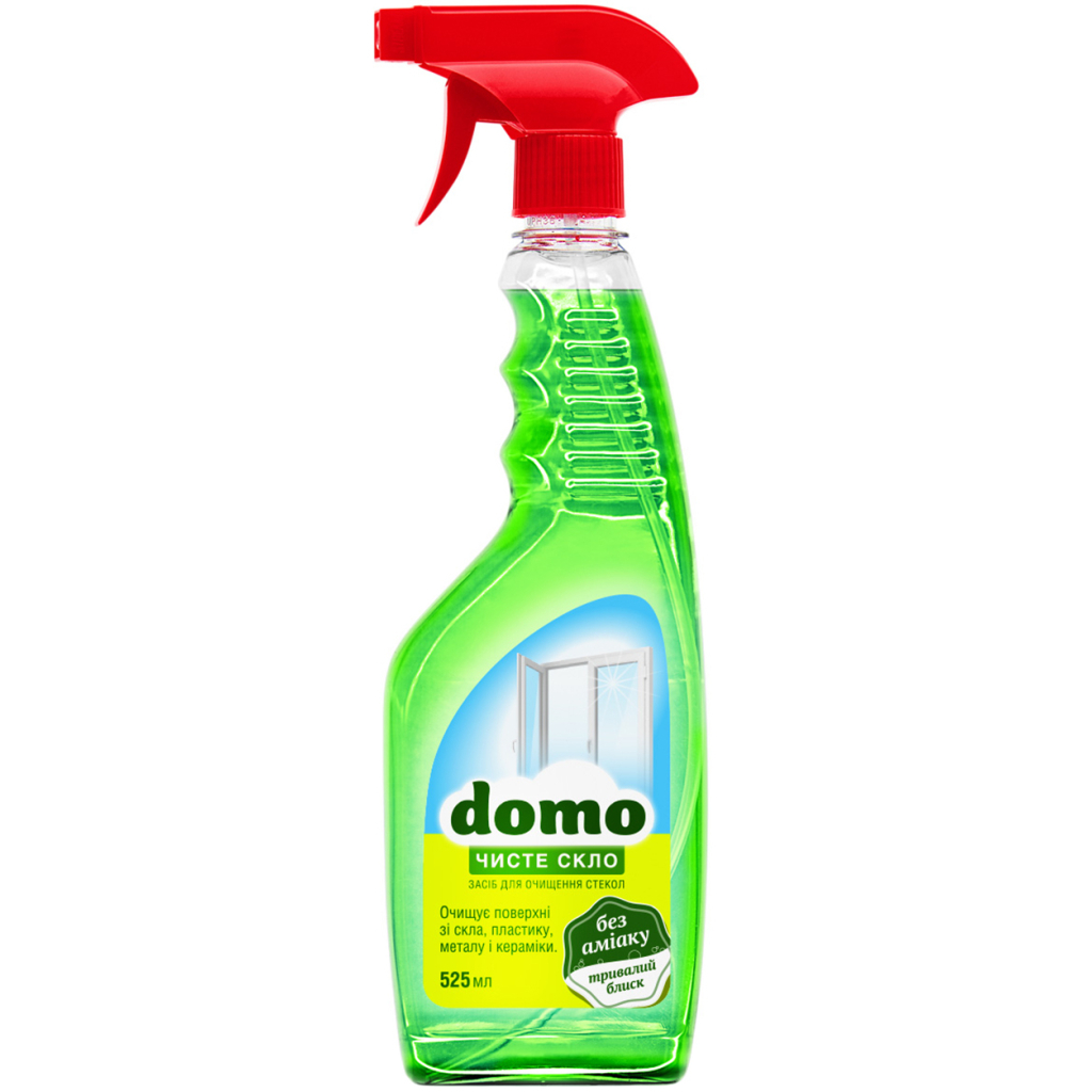 Средство для мытья стекла Domo Green спрей 525 мл (XD 41001)