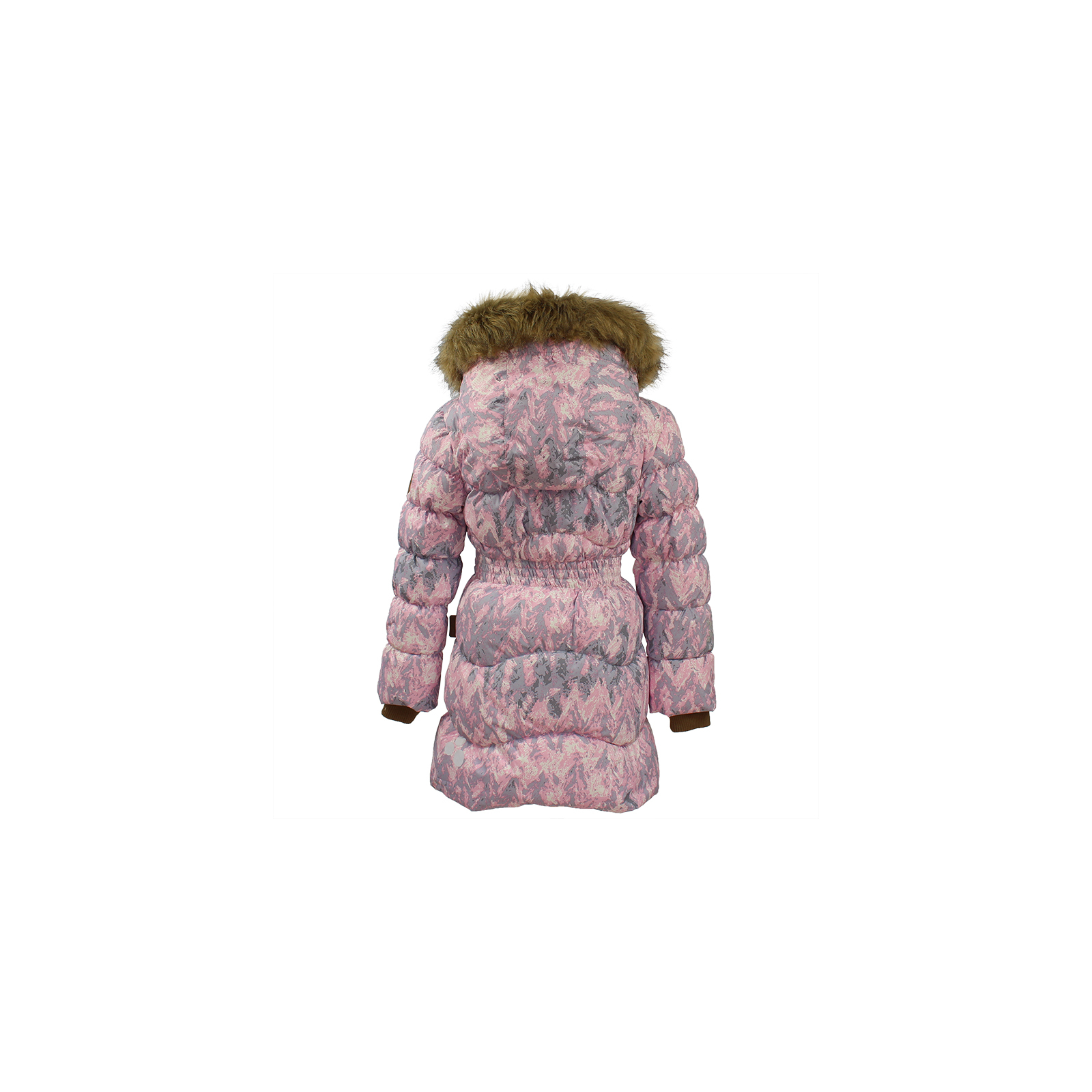 Пальто Huppa GRACE 1 17930155 світло-рожевий з принтом 116 (4741468585451) зображення 3