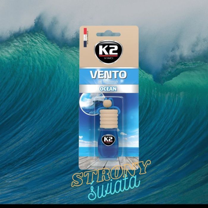 Ароматизатор для автомобиля K2 VINCI VENTO OCEAN 8ML (V454) изображение 6