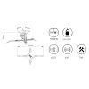 Кронштейн для проектора Vinga PC00-12W изображение 4