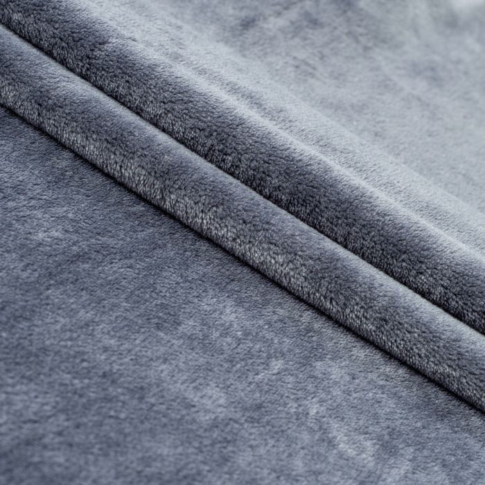 Плед Home Line флисовый графит, 220х195см (170797) изображение 2