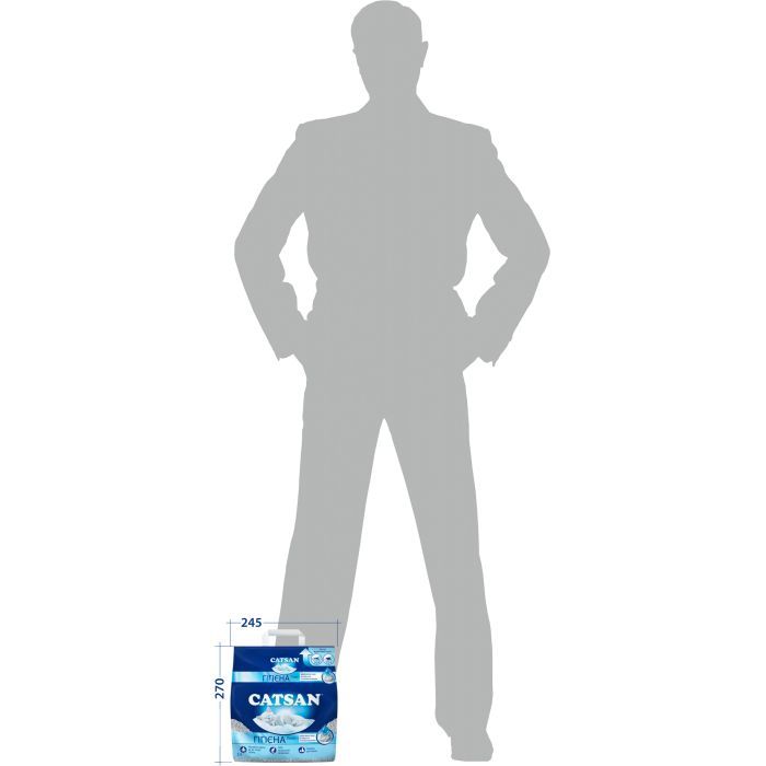 Наполнитель для туалета Catsan Hygiene plus Минеральный впитывающий 5 л (4008429008535) изображение 4