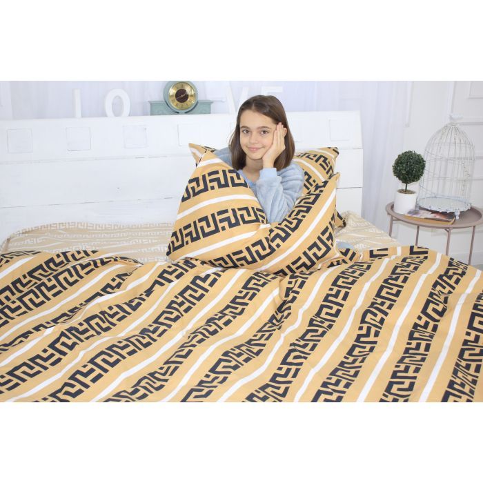 Постільна білизна MirSon Бязь Premium 17-0045 Felix 200x220 (2200001397200) зображення 4
