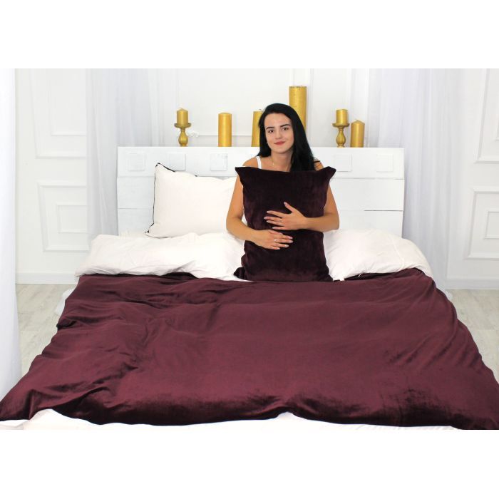 Постільна білизна MirSon Велюр Winter Delicate 28-0059 Honeysuckles King Size (2200004033211)