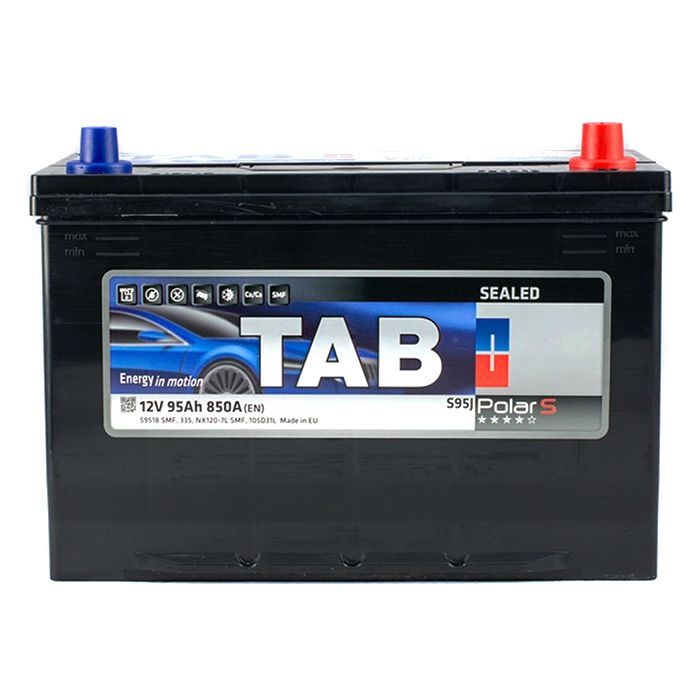 Аккумулятор автомобильный TAB 95 Ah/12V Polar S Euro Japan (246 895)