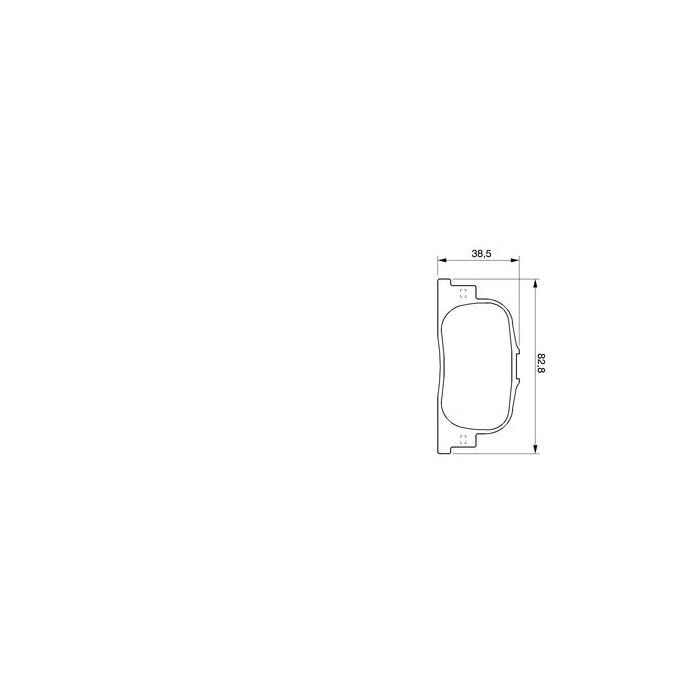 Гальмівні колодки Bosch 0 986 424 730 зображення 5