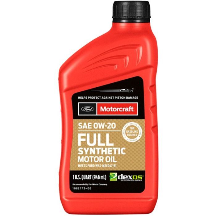 Моторна олива Ford Motorcraft Full Synthetic 0W-20 946 ml (XO0W20QFS)