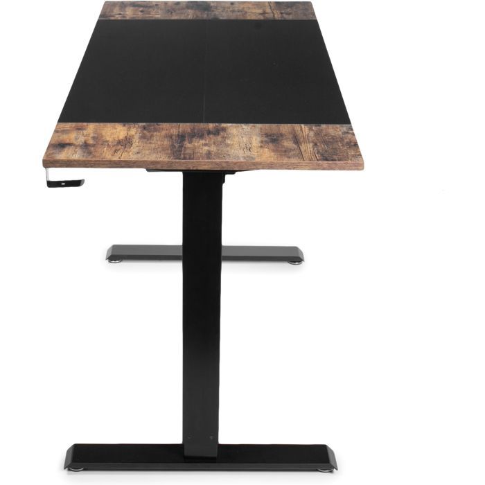Комп'ютерний стіл Barsky User black/antic wood 1200*600 (VRU_el-01) зображення 11