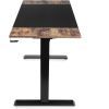 Комп'ютерний стіл Barsky User black/antic wood 1200*600 (VRU_el-01) зображення 11