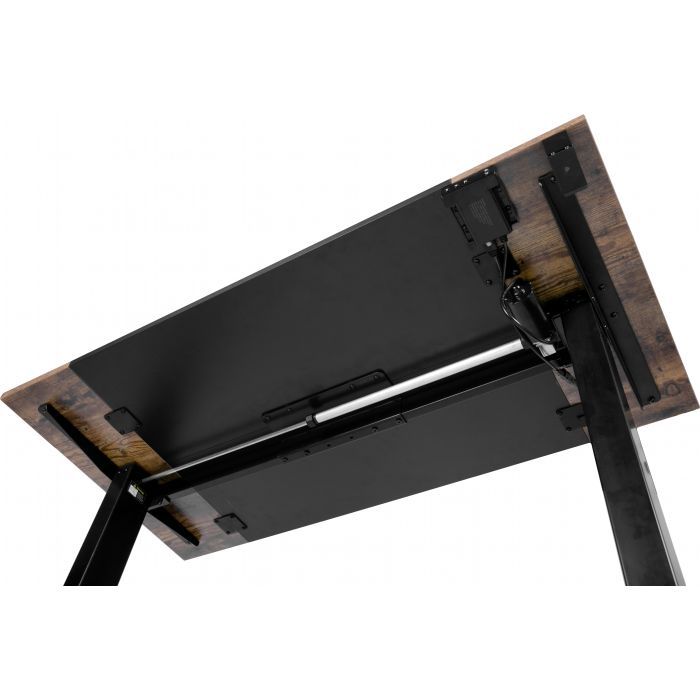 Комп'ютерний стіл Barsky User black/antic wood 1200*600 (VRU_el-01) зображення 4
