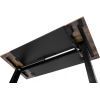 Комп'ютерний стіл Barsky User black/antic wood 1200*600 (VRU_el-01) зображення 4