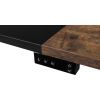 Комп'ютерний стіл Barsky User black/antic wood 1200*600 (VRU_el-01) зображення 7