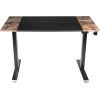 Комп'ютерний стіл Barsky User black/antic wood 1200*600 (VRU_el-01)