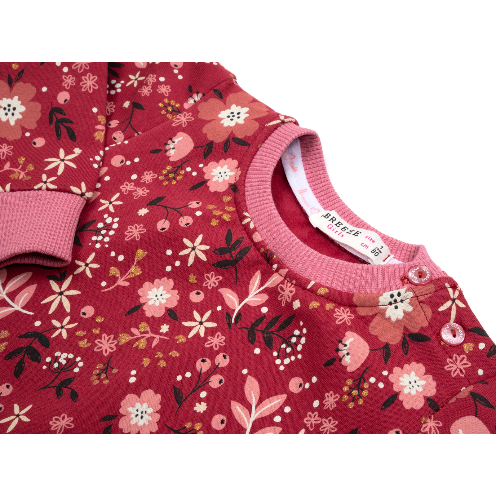Набор детской одежды Breeze на флисе (17306-92G-red) изображение 7