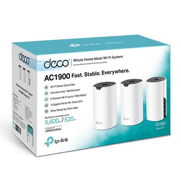 Маршрутизатор TP-Link DECO-S7-3-PACK зображення 8