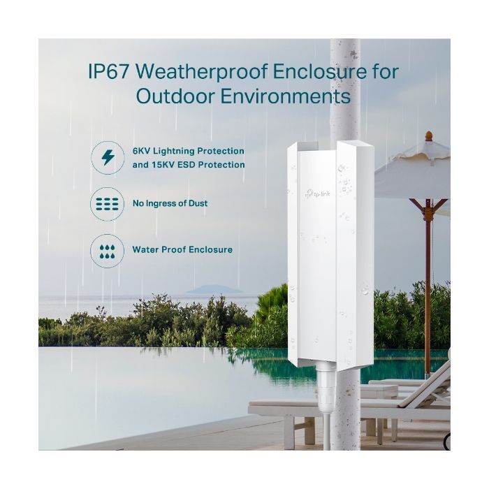 Точка доступа Wi-Fi TP-Link EAP610-OUTDOOR изображение 6