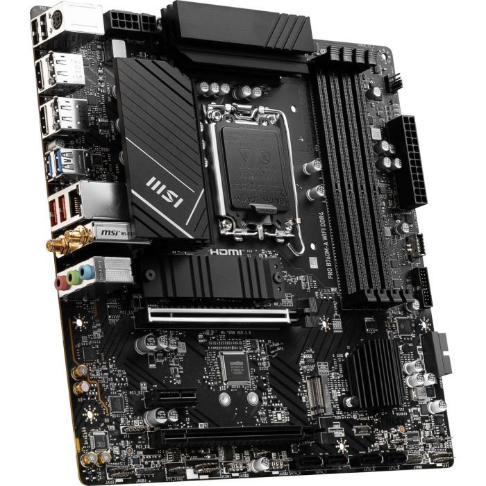 Материнская плата MSI PRO B760M-A WIFI DDR4 изображение 4