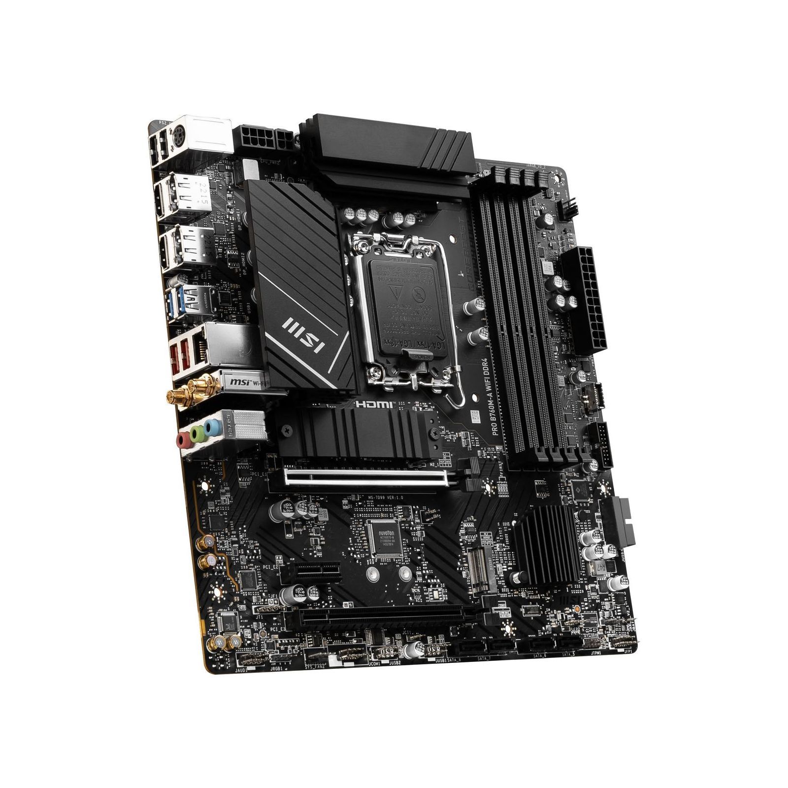ᐈ Купить материнскую плату MSI PRO B760M-A WIFI DDR4 в Киеве и