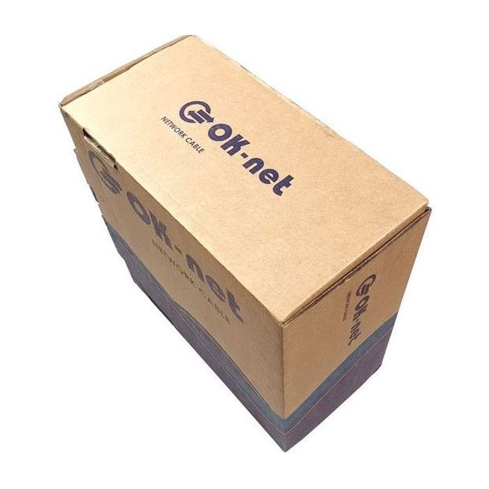 Кабель сетевой OK-Net UTP 100м cat.5e (U/UTP-cat.5E) (КПВ-ВП (100) 4х2х0,49 / 100) изображение 3