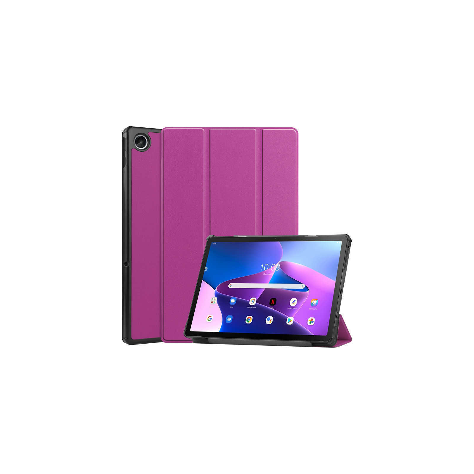 Чехол для планшета BeCover Smart Case Lenovo Tab M10 Plus TB-125F (3rd Gen)/K10 Pro TB-226 10.61" Purple (708305) изображение 6