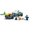 Конструктор LEGO City Мобильная площадка для дрессировки полицейских собак 197 деталей (60369) изображение 4