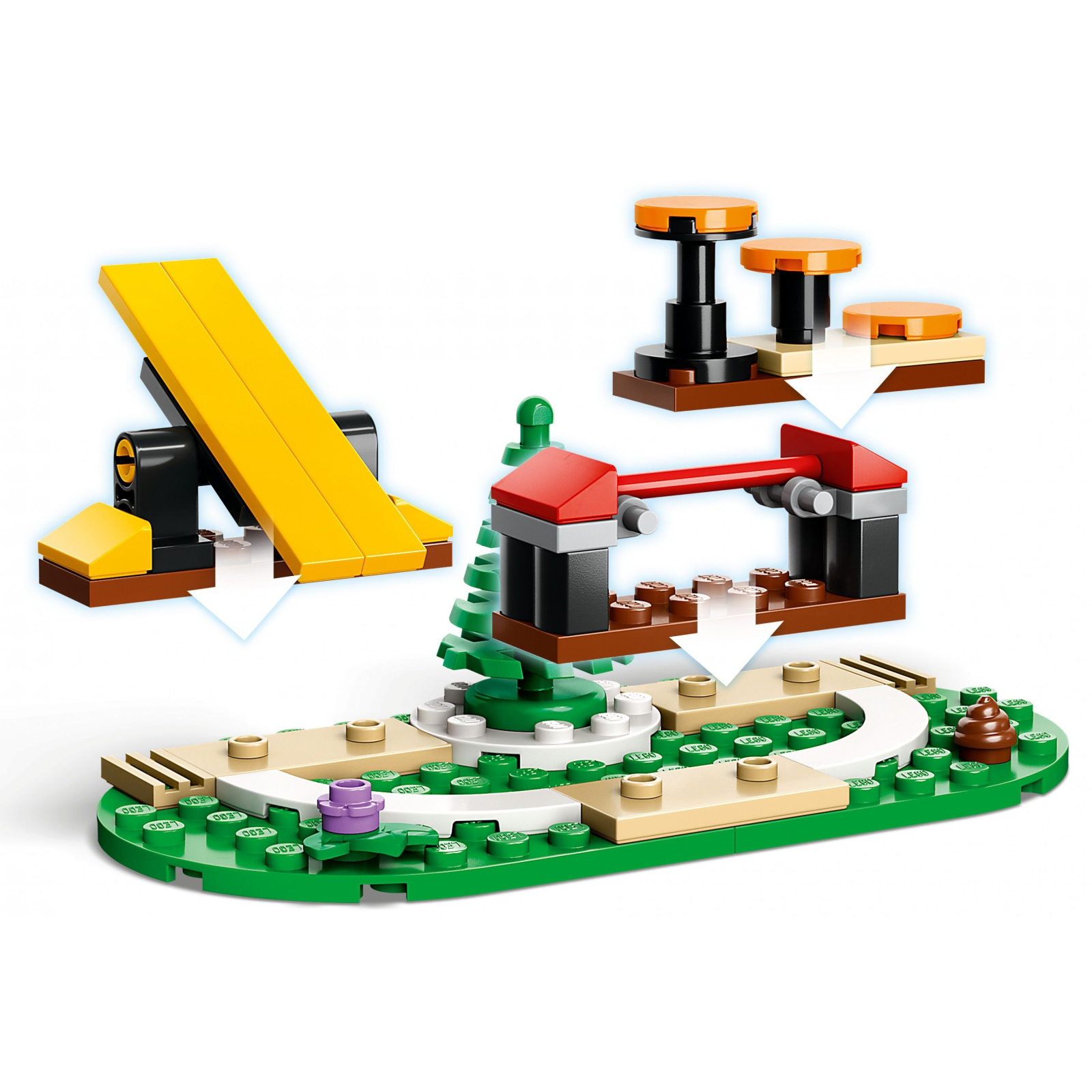 Конструктор LEGO City Мобільний майданчик для дресування поліцейських собак 197 деталей (60369) зображення 6