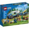 Конструктор LEGO City Мобільний майданчик для дресування поліцейських собак 197 деталей (60369)