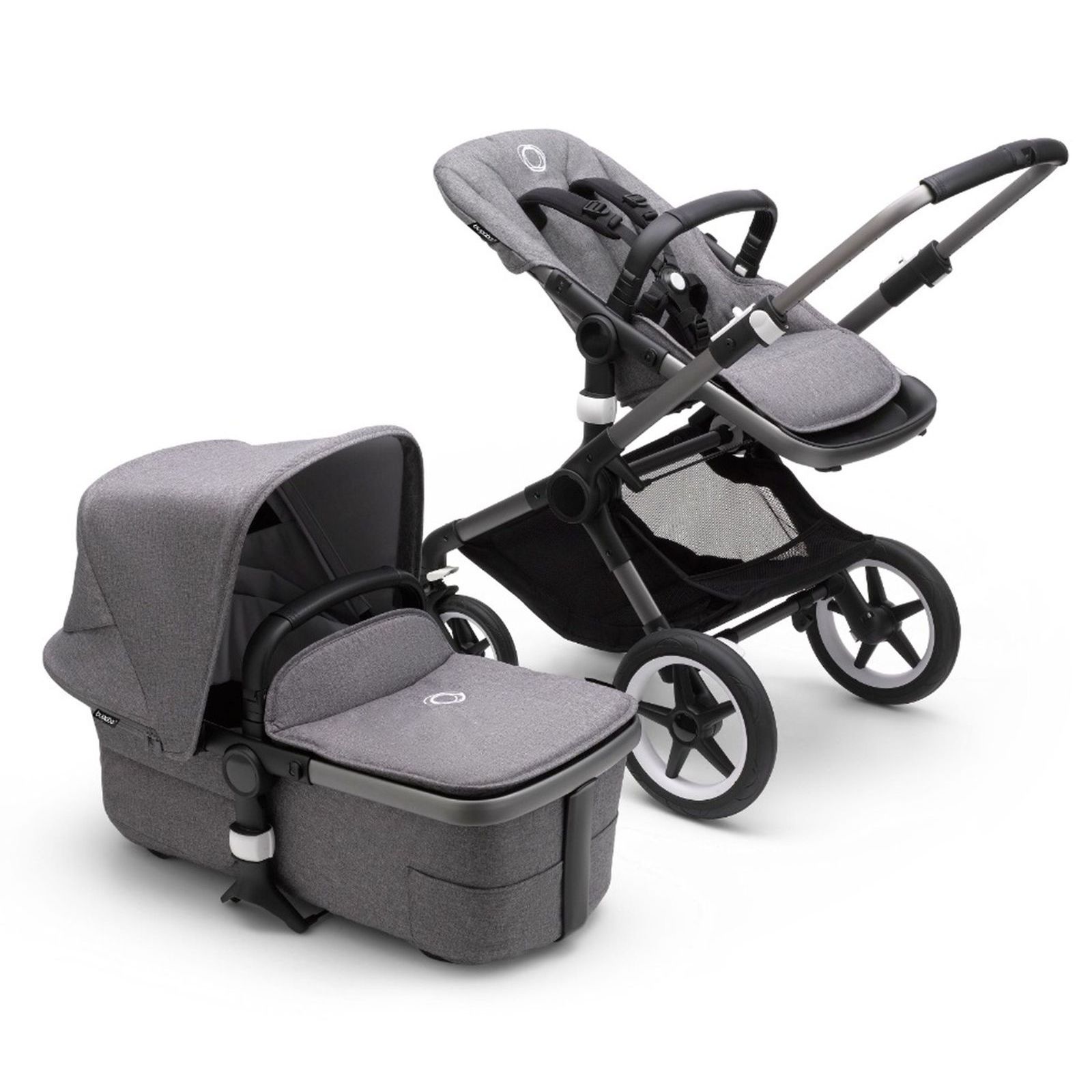 Bugaboo 2 1 Fox 3 Graphite Grey Melange 2306010001 Brain
