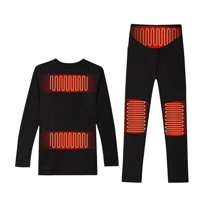 Термобілизна з підігрівом 2E eFiber for Men Black XXL (2E-HUEFMXXL-BK) зображення 2