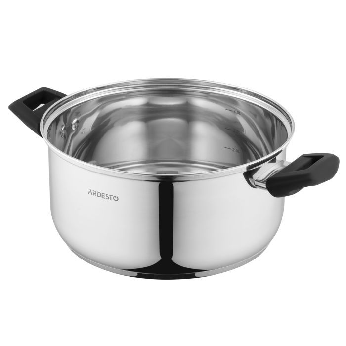 Кастрюля Ardesto Gemini с бакелитовыми ручками 2.0 л (AR3520G) изображение 2