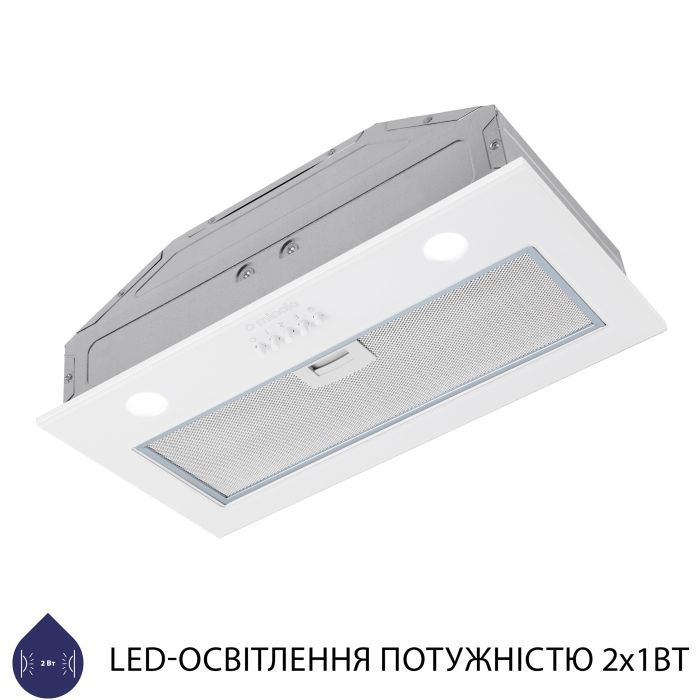 Вытяжка кухонная Minola HBI 52621 WH GLASS 700 LED изображение 5