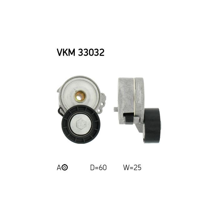 Натяжитель ремня с роликом SKF VKM 33032