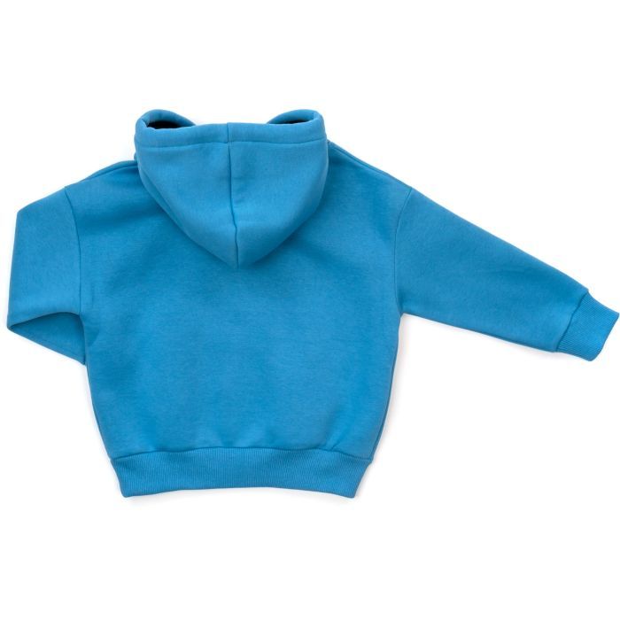 Кофта дитяча Cloise худи флісова (CL0115006-140-blue) зображення 2