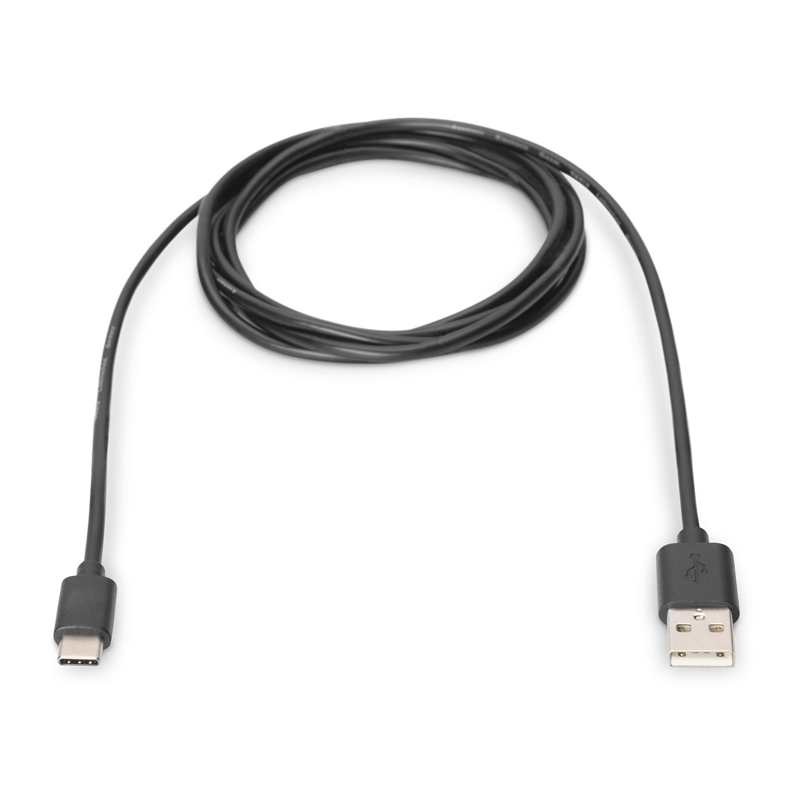 Дата кабель USB 2.0 AM to Type-C 1.8m Digitus (AK-300136-018-S) изображение 3